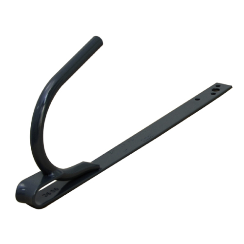 Graphite grey RAL 7024 MH flat safety hook